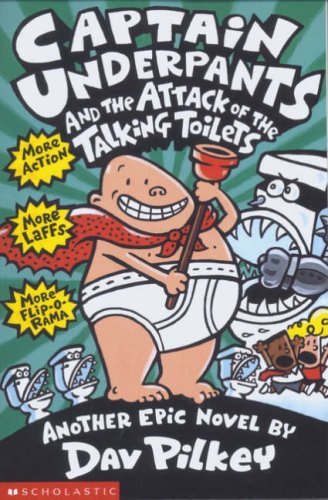 Book Cover for Captain Underpants and the Attack of the Talking Toilets 