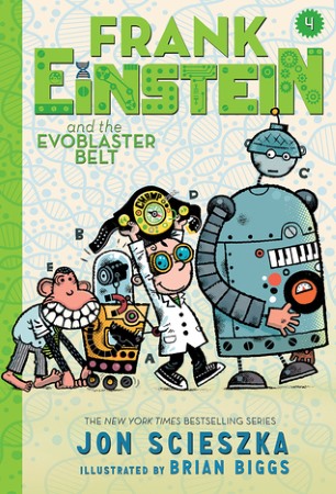 Book Cover for Frank Einstein and the EvoBlaster Belt