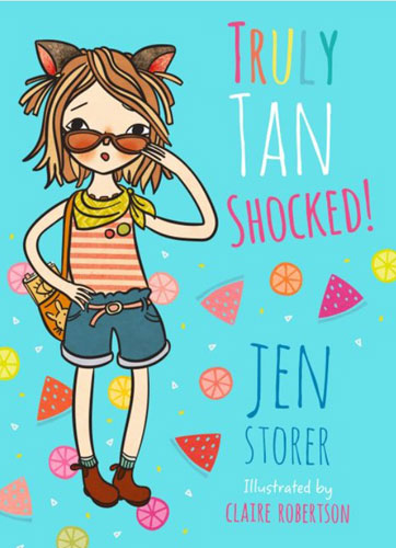 Book Cover for Truly Tan: Shocked!