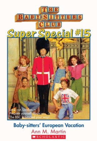 Book Cover for Super Special #15: Baby-Sitters' European Vacation