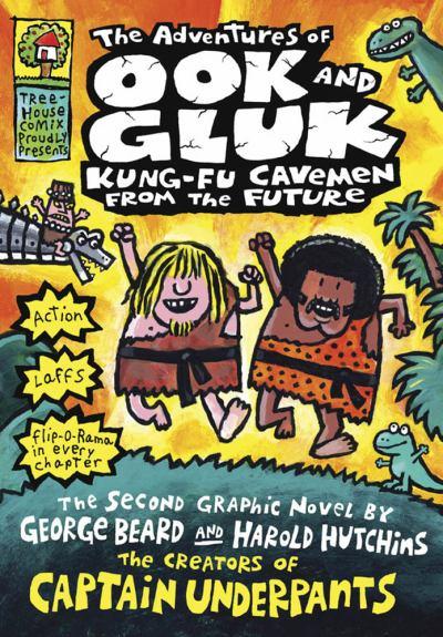 Book Cover for The Adventures of Ook and Gluk Kung-Fu Cavemen from the Future
