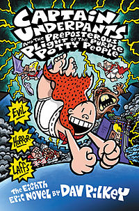 Book Cover for Captain Underpants and the Preposterous Plight Of The Purple Potty People 