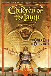 The Cobra King of Kathmandu Book Cover for The Cobra King of Kathmandu