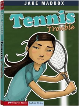 Tennis Trouble Book Cover for Tennis Trouble
