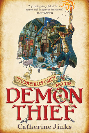 Book Cover for Theophilus Grey and the Demon Thief