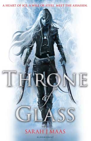 Book Cover for the Throne of Glass Series