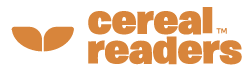Cereal Readers Logo displaying book, bowl and spoon
